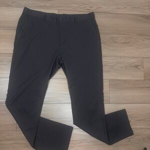 Jack Archer Jetsetter Pants Mens 38 Gray Chino Stretch Performance Golf 38x34"